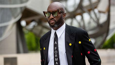 Virgil Abloh, fashion designer known for work with Louis Vuitton, 